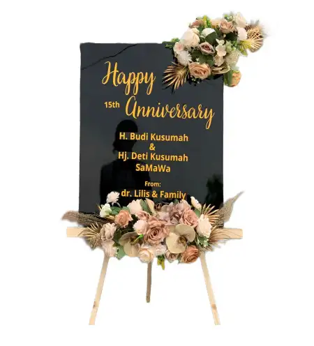 Papan Bunga Akrilik Karangpetir