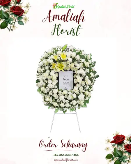 Krans Bunga Duka Karangpetir